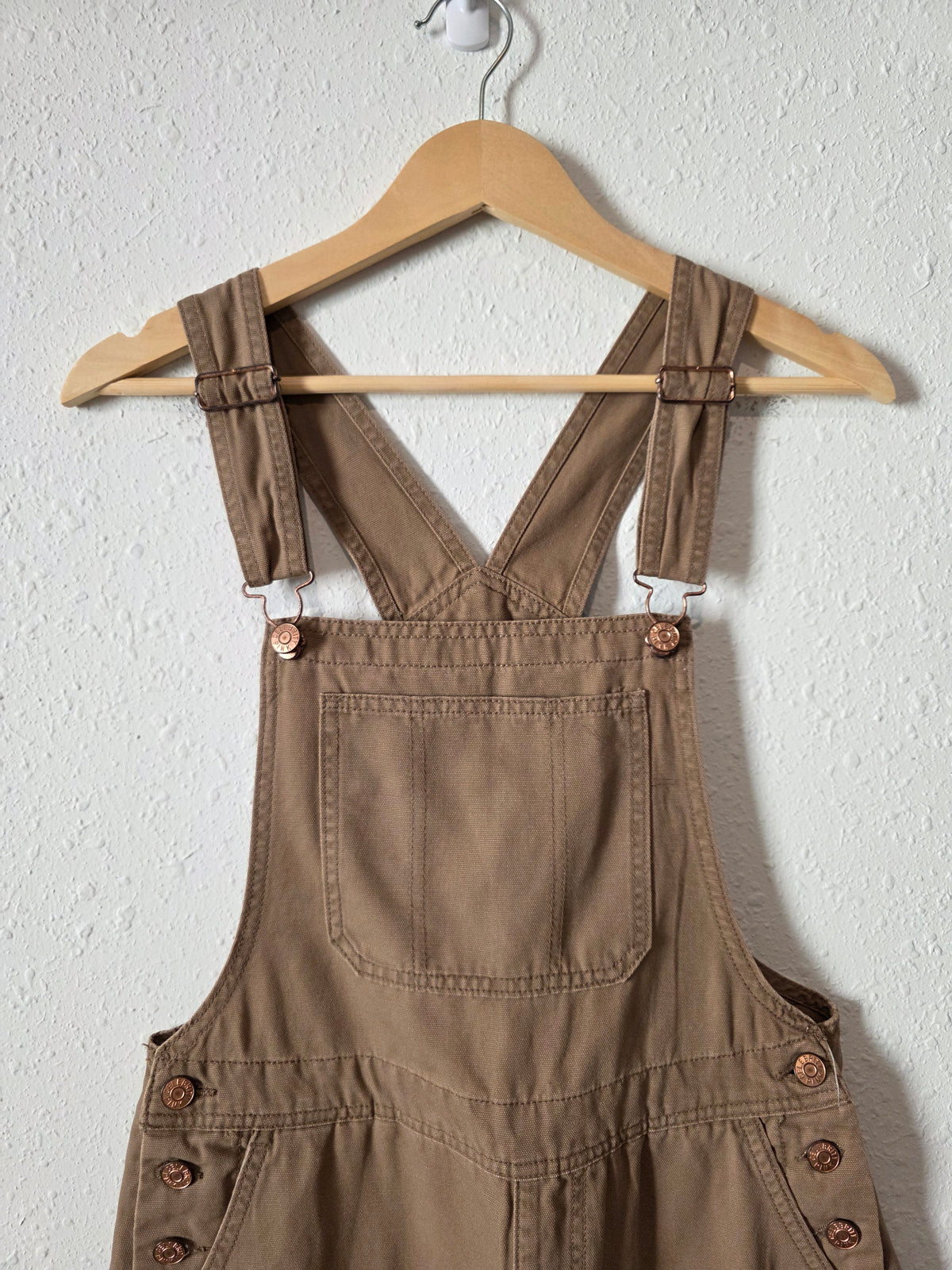 NEW Brown Wide Leg Overalls (S)