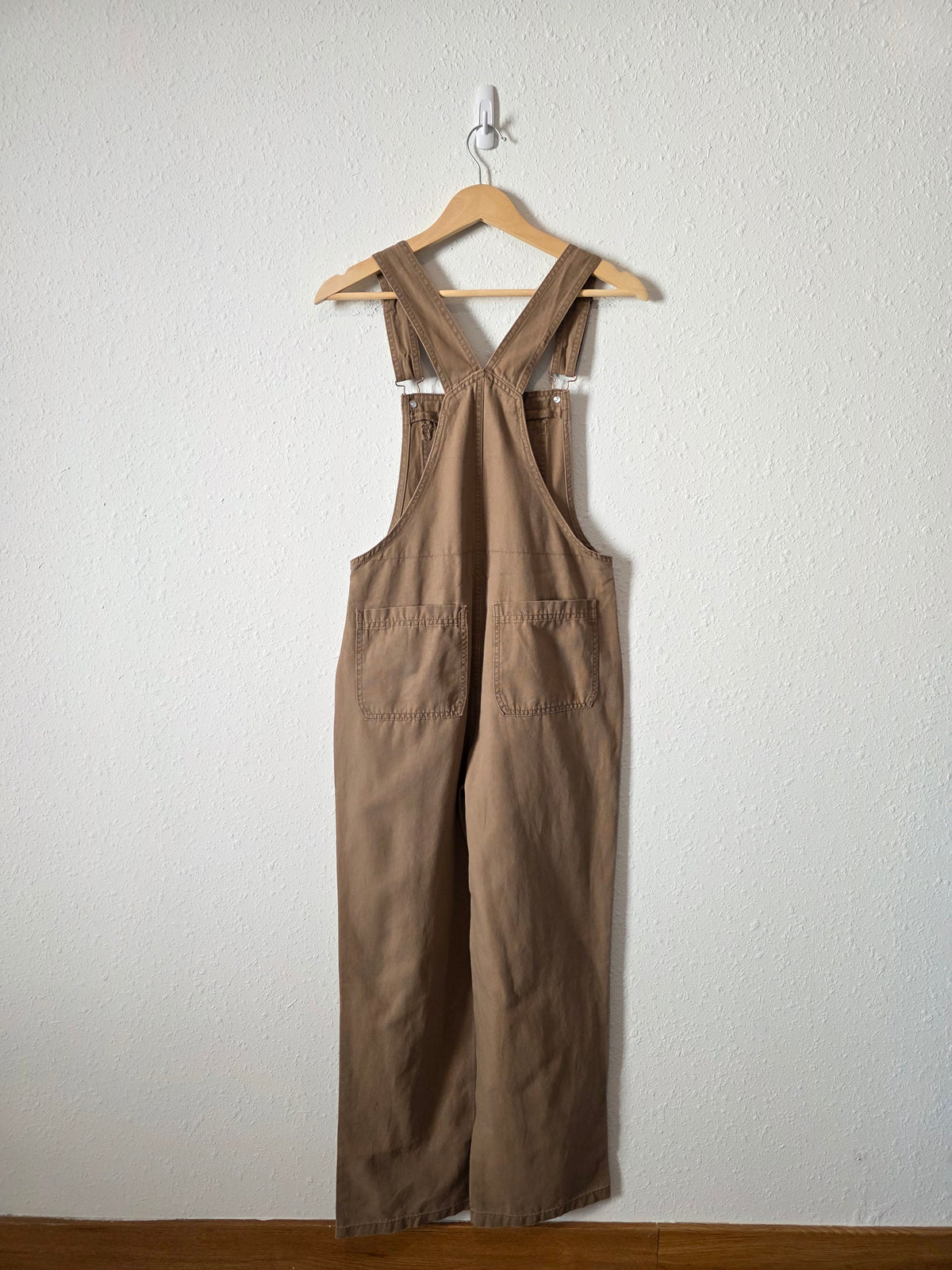 NEW Brown Wide Leg Overalls (S)