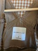 NEW Brown Wide Leg Overalls (S)