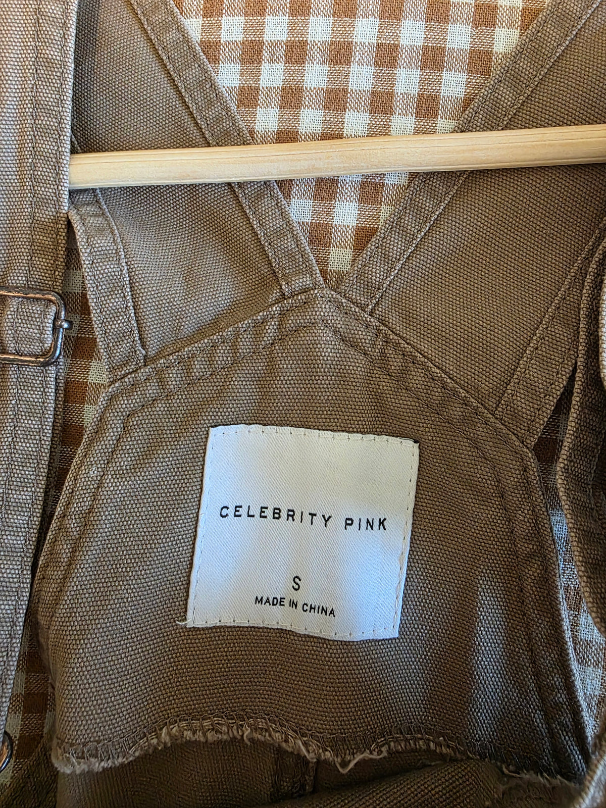 NEW Brown Wide Leg Overalls (S)
