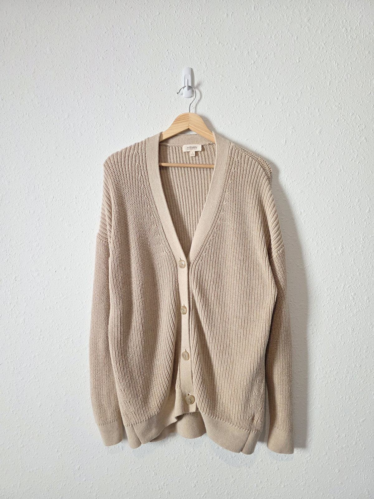 Haven Organic Cotton Cardigan (L)