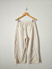 Pilcro Pull On Corduroy Barrel Pants (S)