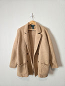 Vintage Ralph Lauren Sweater Coat (L)