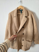 Vintage Ralph Lauren Sweater Coat (L)
