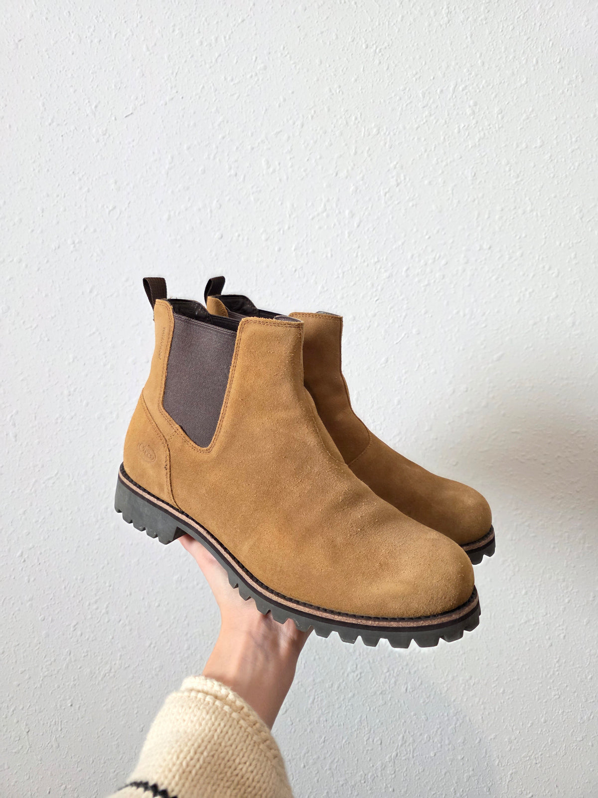 Chaco Leather Suede Chelsea Boots (11.5/12)