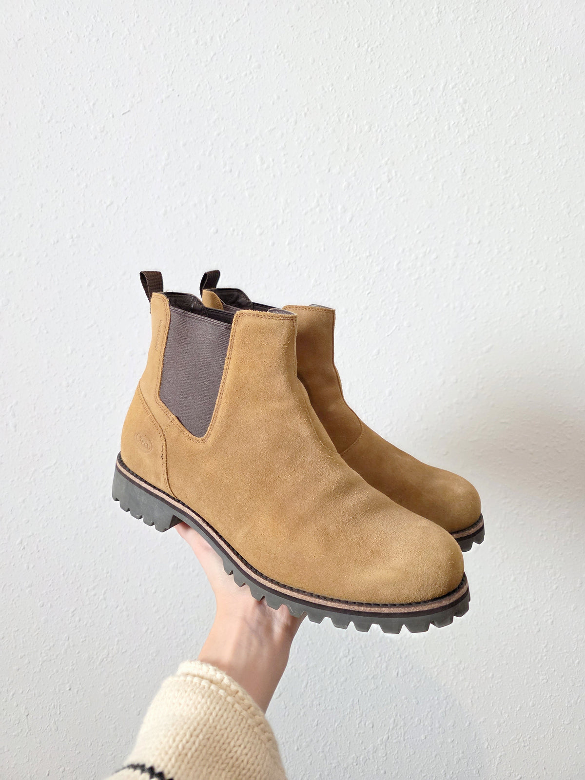 Chaco Leather Suede Chelsea Boots (11.5/12)
