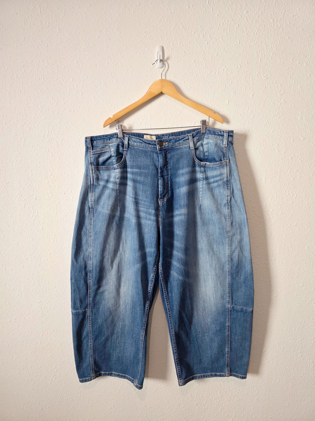 Pilcro Relaxed Barrel Jeans (20W)