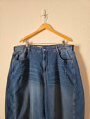 Pilcro Relaxed Barrel Jeans (20W)