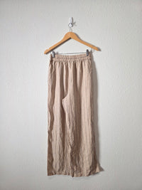 Sanctuary Wide Leg Linen Pants (S)