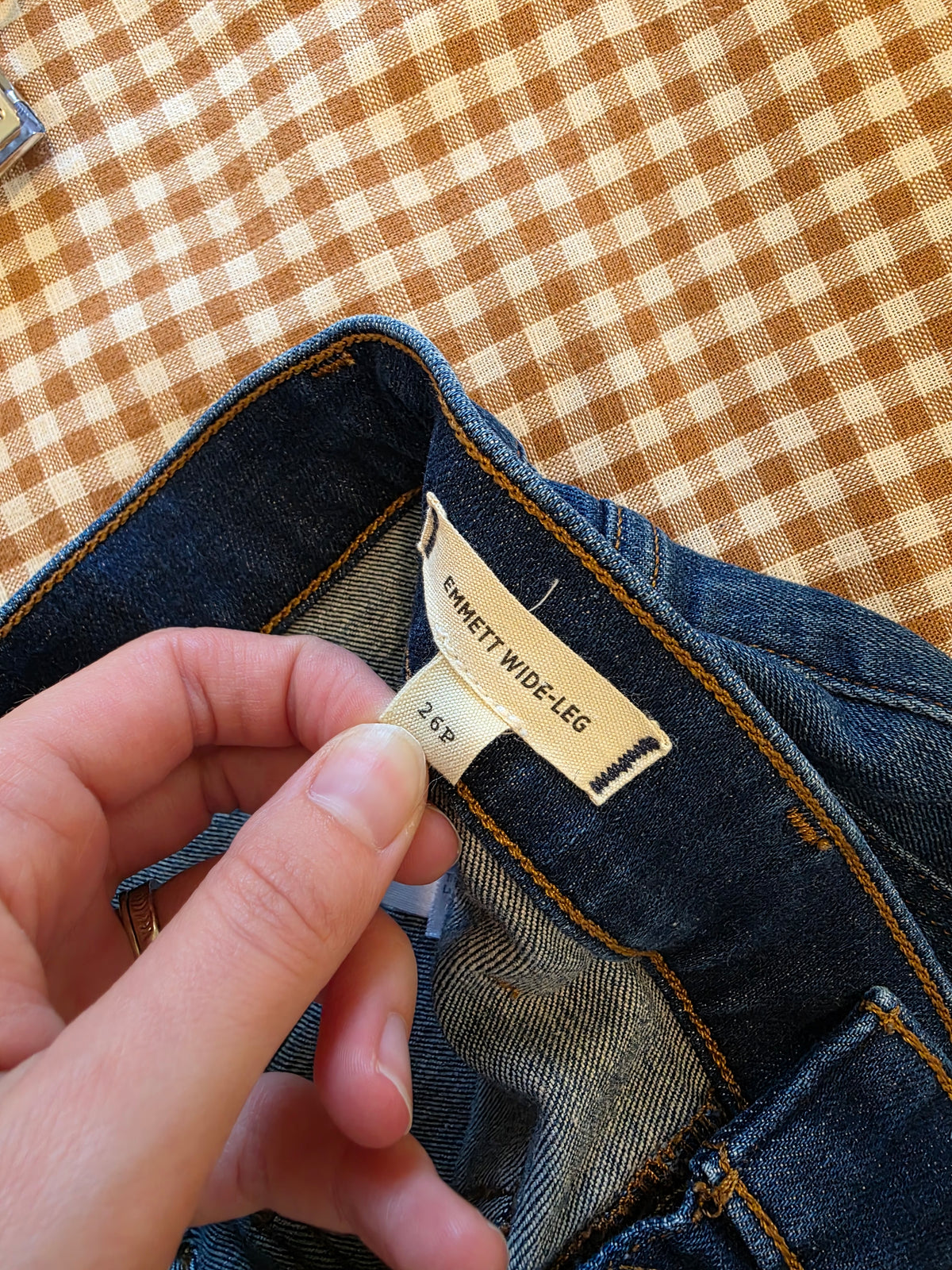 Madewell Emmett Wide Leg Jeans (26P)