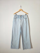 Joe's Light Wash Wide Leg Jeans (32)