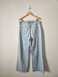 Joe's Light Wash Wide Leg Jeans (32)