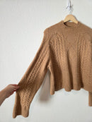 J.Crew Cable Knit Rollneck Sweater (M)