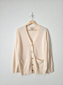J.Crew Cream Cashmere Cardigan (XS)