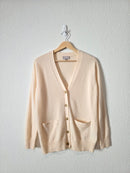 J.Crew Cream Cashmere Cardigan (XS)