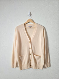 J.Crew Cream Cashmere Cardigan (XS)