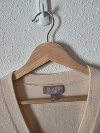 J.Crew Cream Cashmere Cardigan (XS)