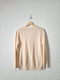 J.Crew Cream Cashmere Cardigan (XS)