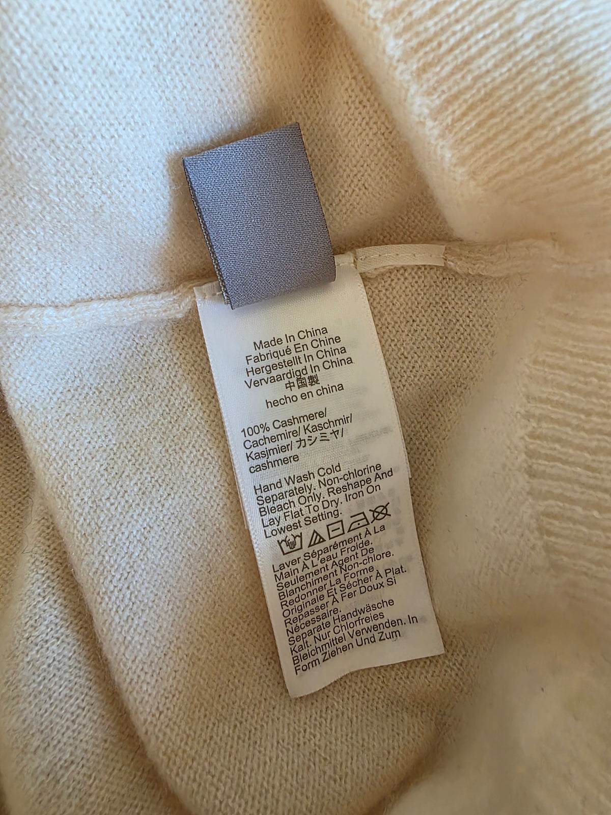 J.Crew Cream Cashmere Cardigan (XS)