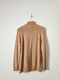 Wool Cashmere Turtleneck Sweater (M)