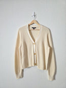 Banana Republic Ribbed Cotton Cardigan (L)