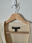 Banana Republic Ribbed Cotton Cardigan (L)