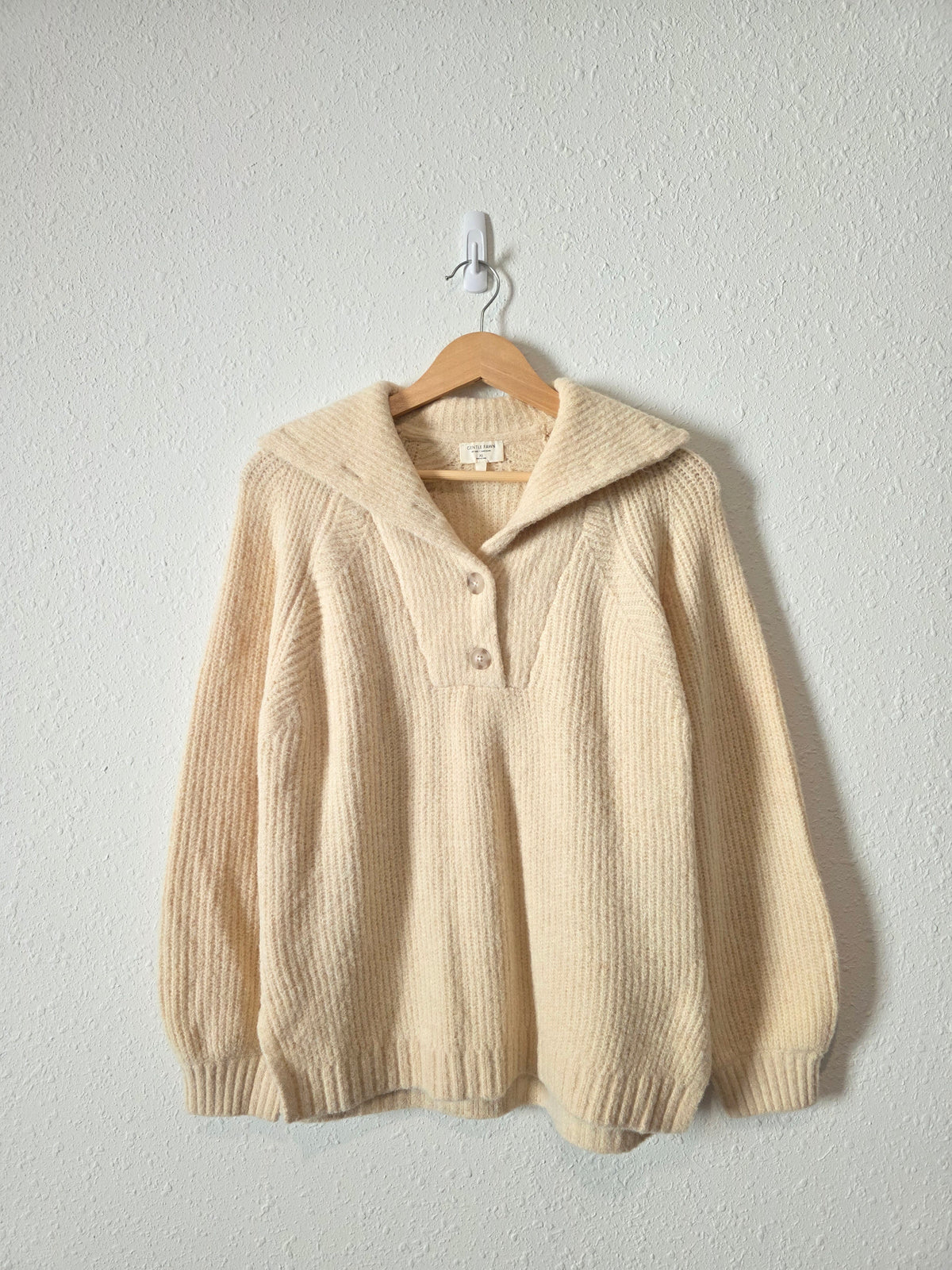Gentle Fawn Cozy Henley Sweater (XS)