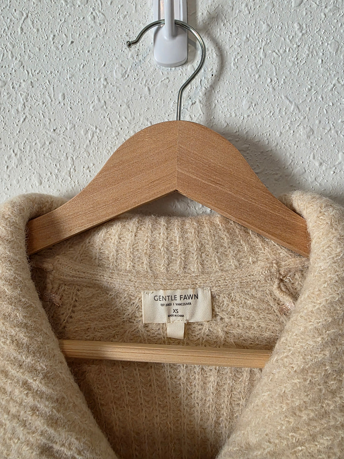 Gentle Fawn Cozy Henley Sweater (XS)