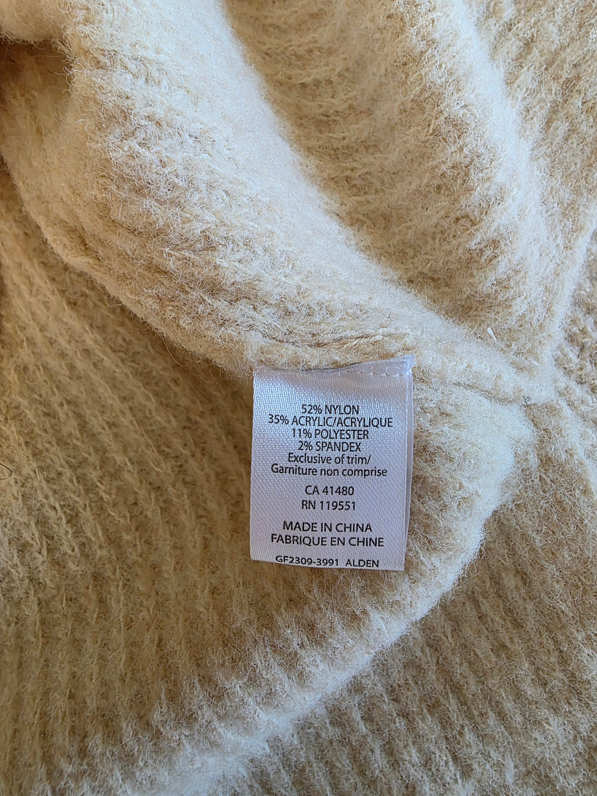 Gentle Fawn Cozy Henley Sweater (XS)