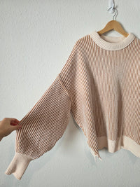 Aerie Textured Chenille Sweater (L)