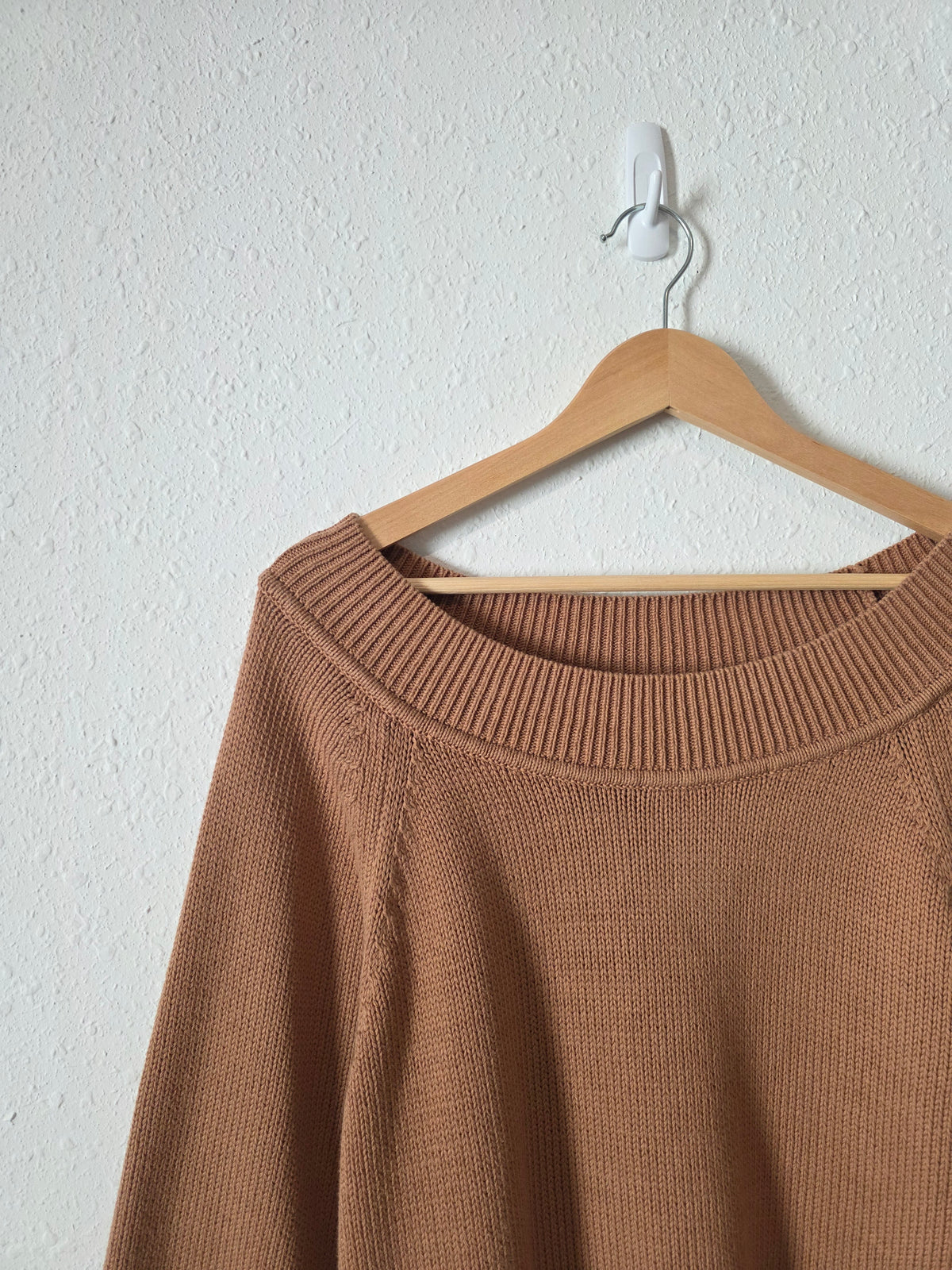 J.Crew Brown Boatneck Sweater (M)