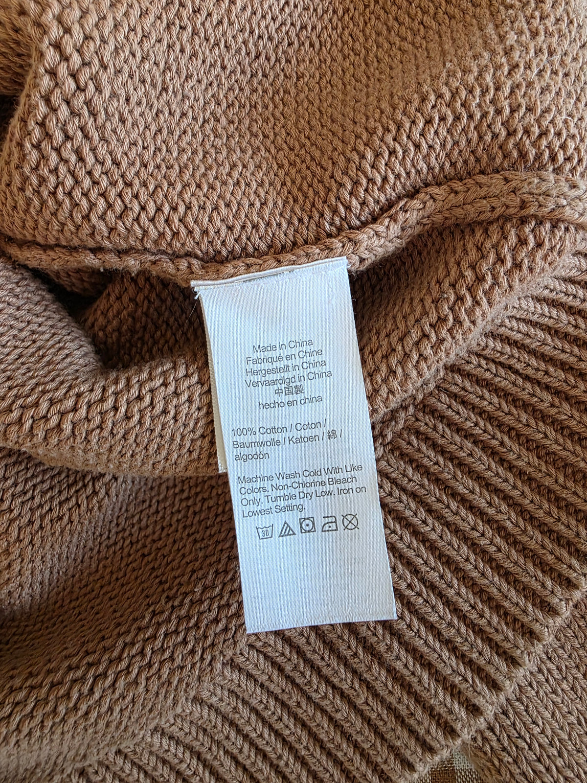 J.Crew Brown Boatneck Sweater (M)