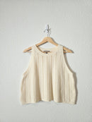 Banana Republic Crochet Knit Tank (M)