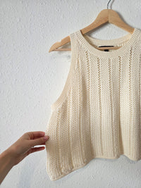 Banana Republic Crochet Knit Tank (M)