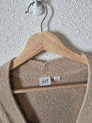 Gap Neutral Striped Cardigan (M)