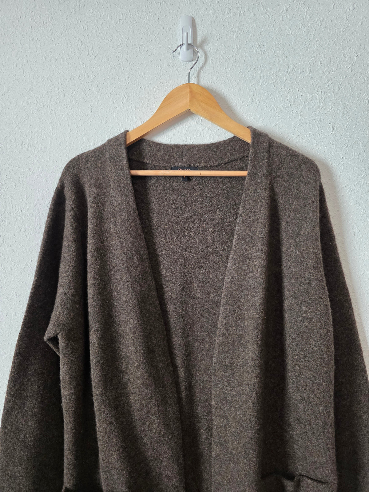 Quince Merino Wool Sweater Coat (S)