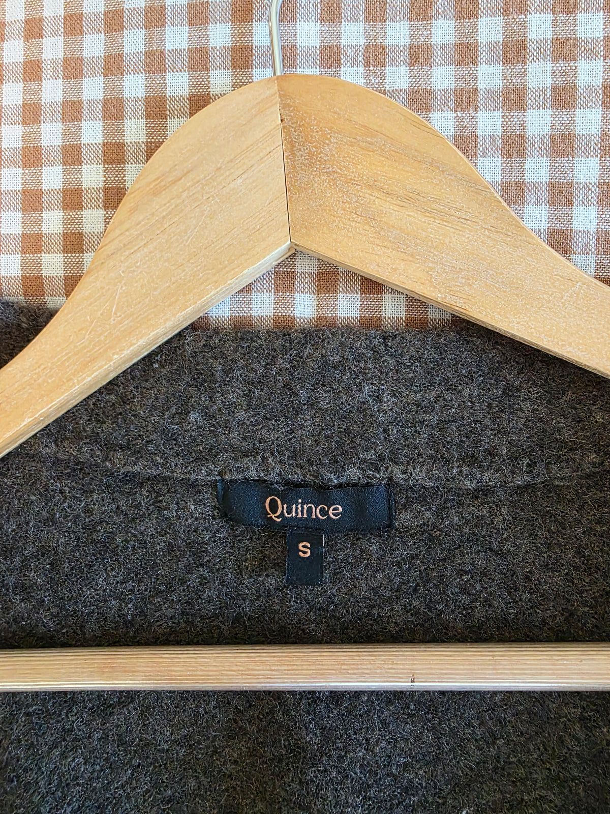 Quince Merino Wool Sweater Coat (S)