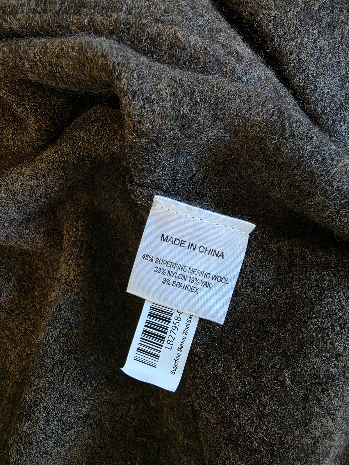 Quince Merino Wool Sweater Coat (S)