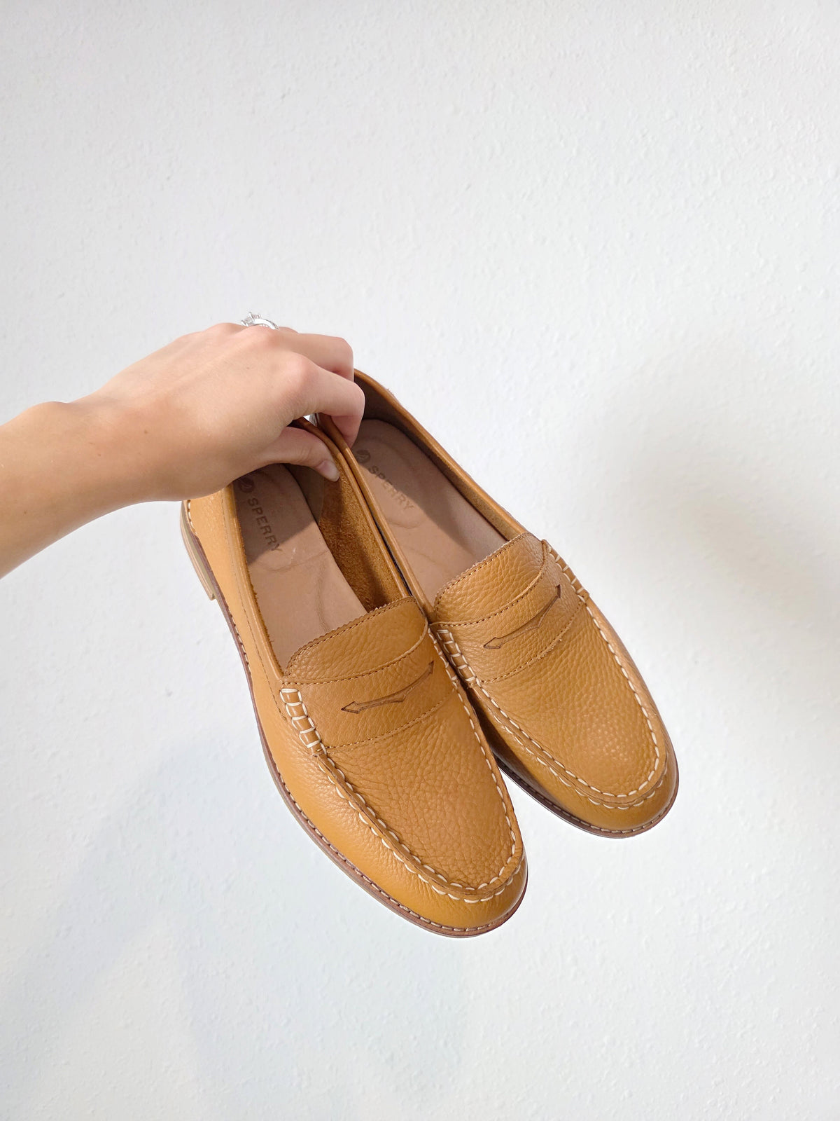Sperry Leather Penny Loafers (10)