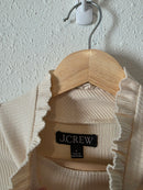 J.Crew Ribbed Mockneck Top (S)