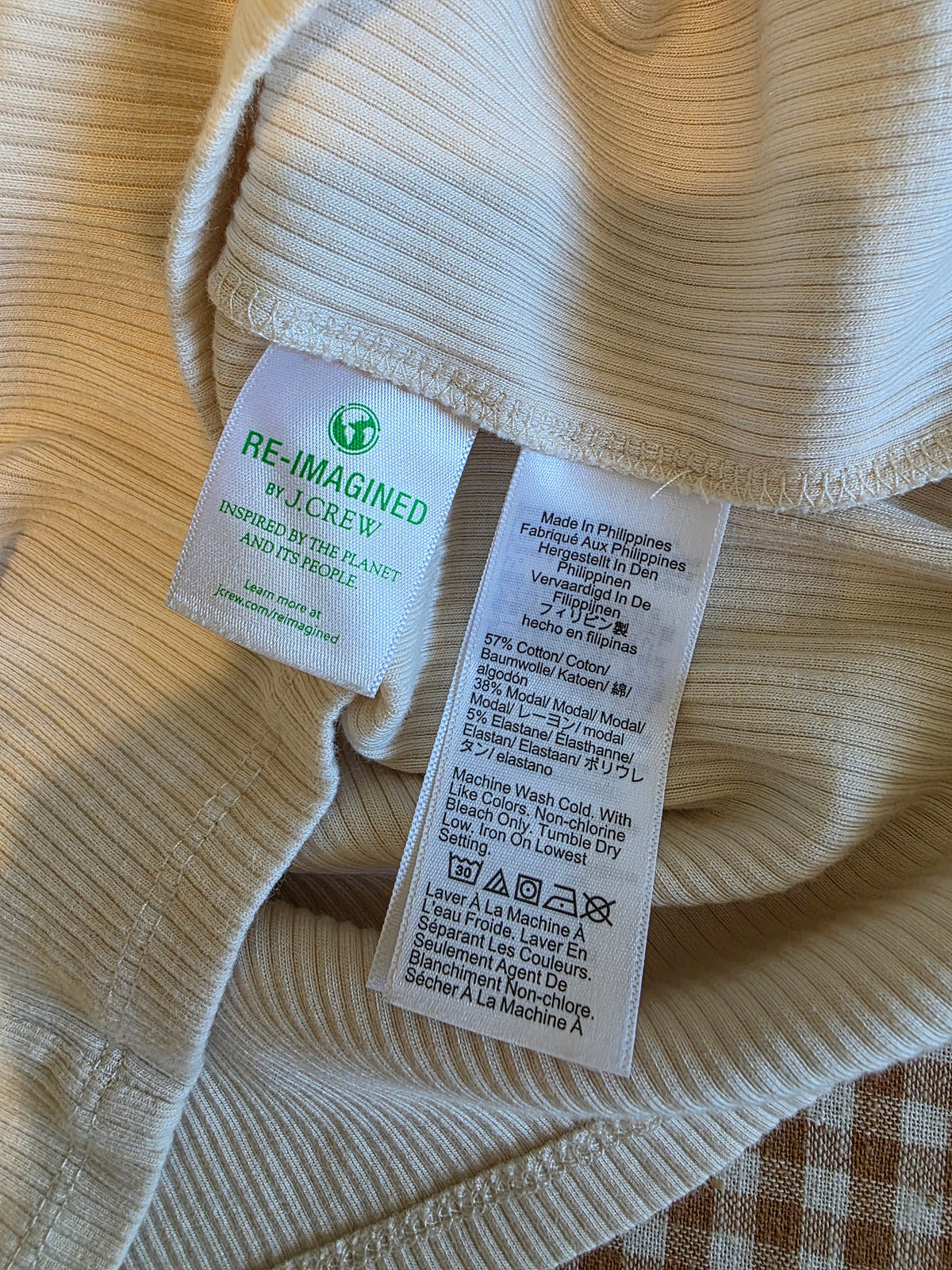 J.Crew Ribbed Mockneck Top (S)