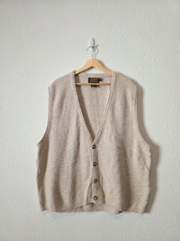 Vintage Eddie Bauer Cotton Sweater Vest (L)