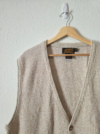 Vintage Eddie Bauer Cotton Sweater Vest (L)