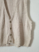 Vintage Eddie Bauer Cotton Sweater Vest (L)