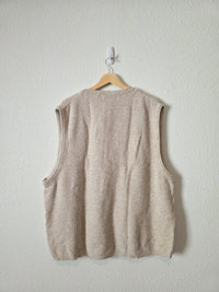 Vintage Eddie Bauer Cotton Sweater Vest (L)
