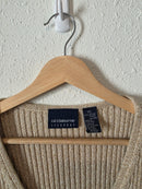 Vintage Cotton Knit Sweater Vest (XL)