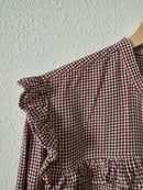 Levi's Gingham Button Up Blouse (XL)
