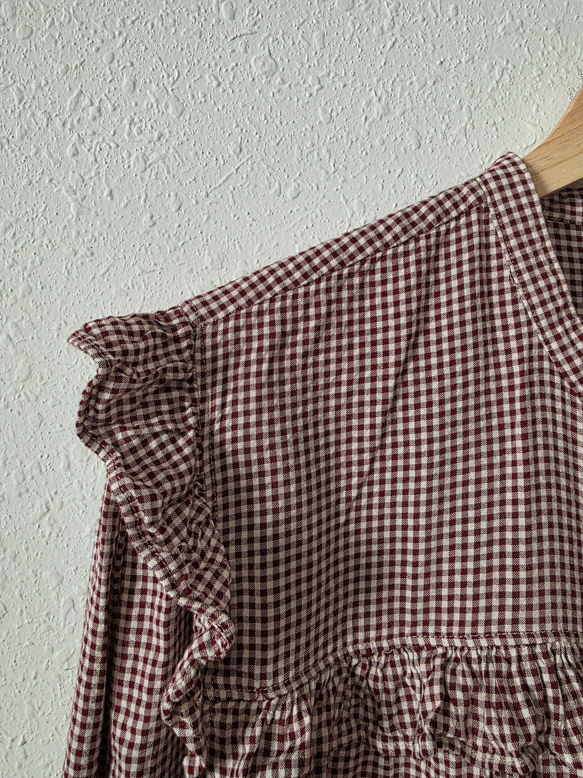 Levi's Gingham Button Up Blouse (XL)