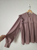 Levi's Gingham Button Up Blouse (XL)