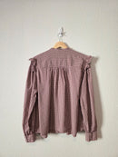 Levi's Gingham Button Up Blouse (XL)